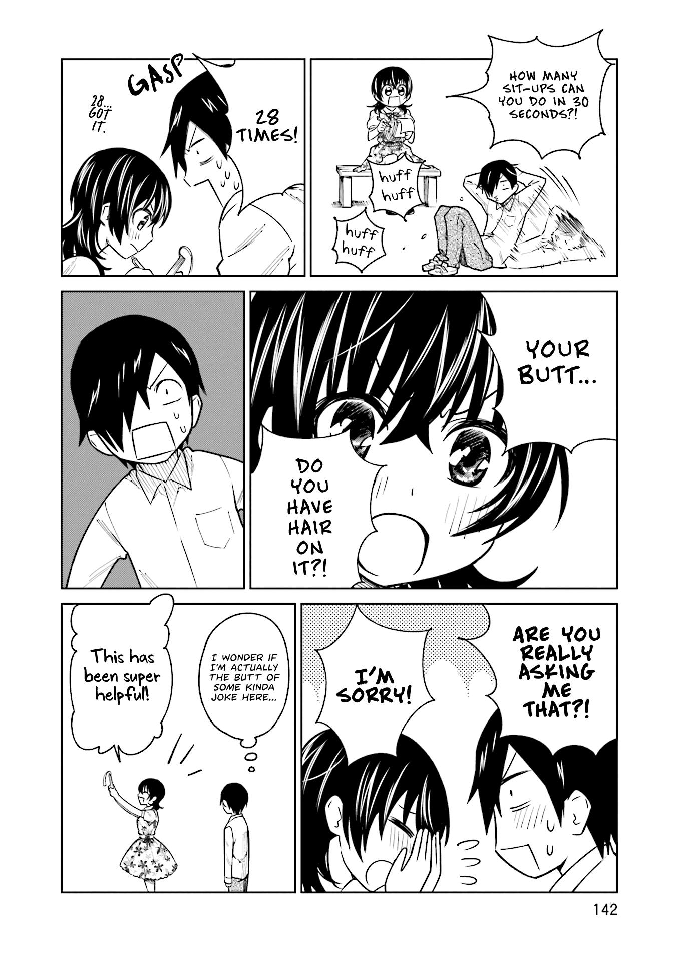 Enami-kun wa Ikiru no ga tsurai Chapter 6 page 12 - Chapter 6: Enami-kun Can't Keep Up