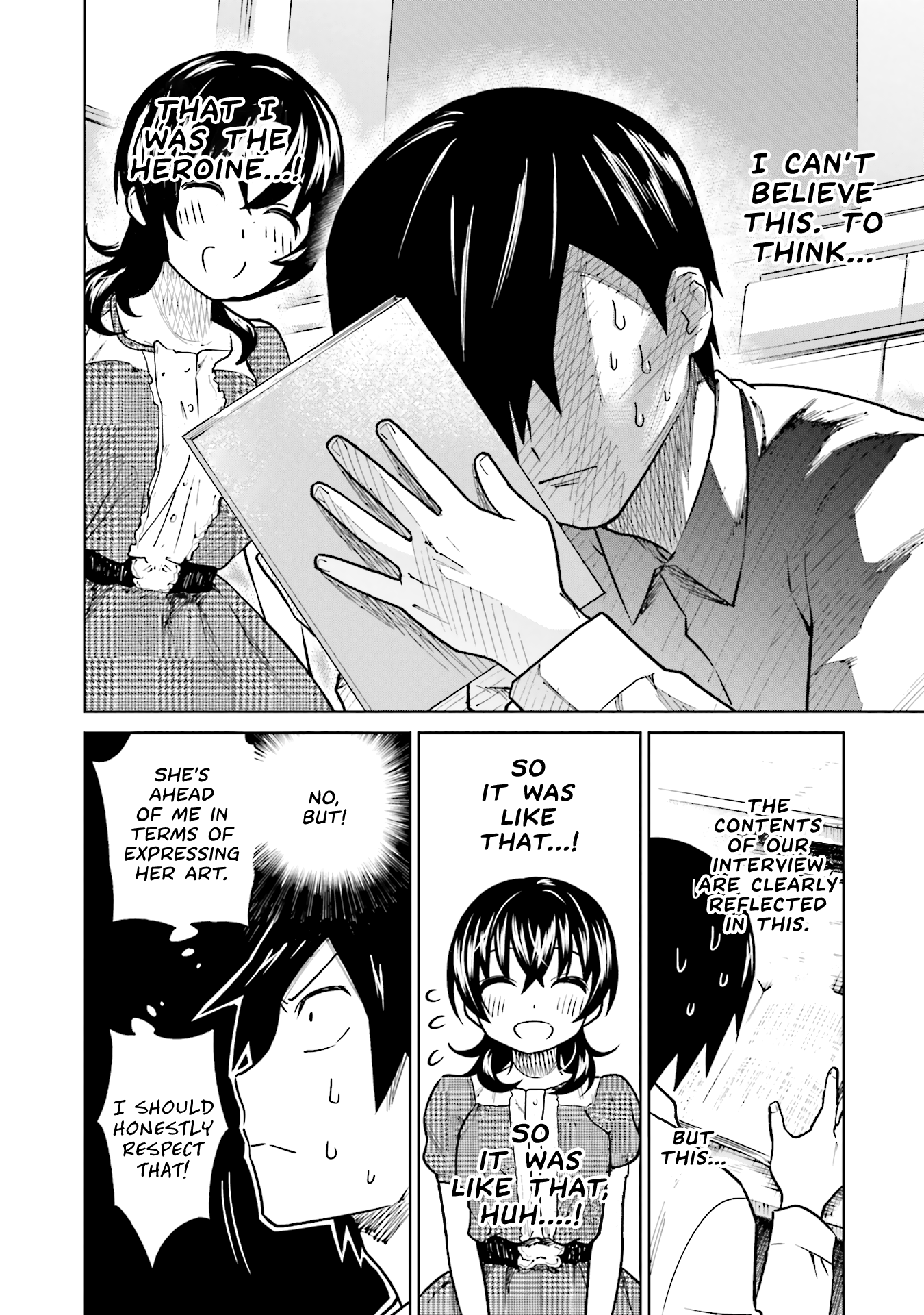 Enami-kun wa Ikiru no ga tsurai Chapter 6 page 17 - Chapter 6: Enami-kun Can't Keep Up