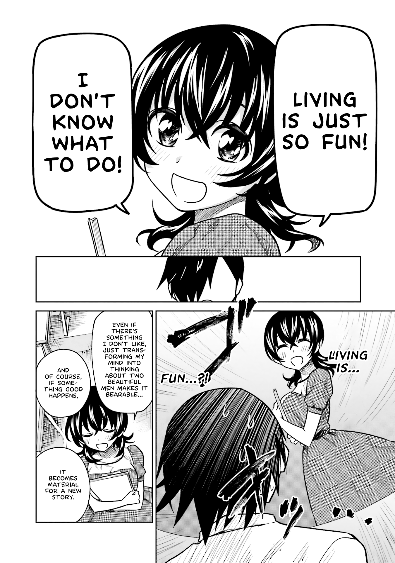 Enami-kun wa Ikiru no ga tsurai Chapter 6 page 19 - Chapter 6: Enami-kun Can't Keep Up