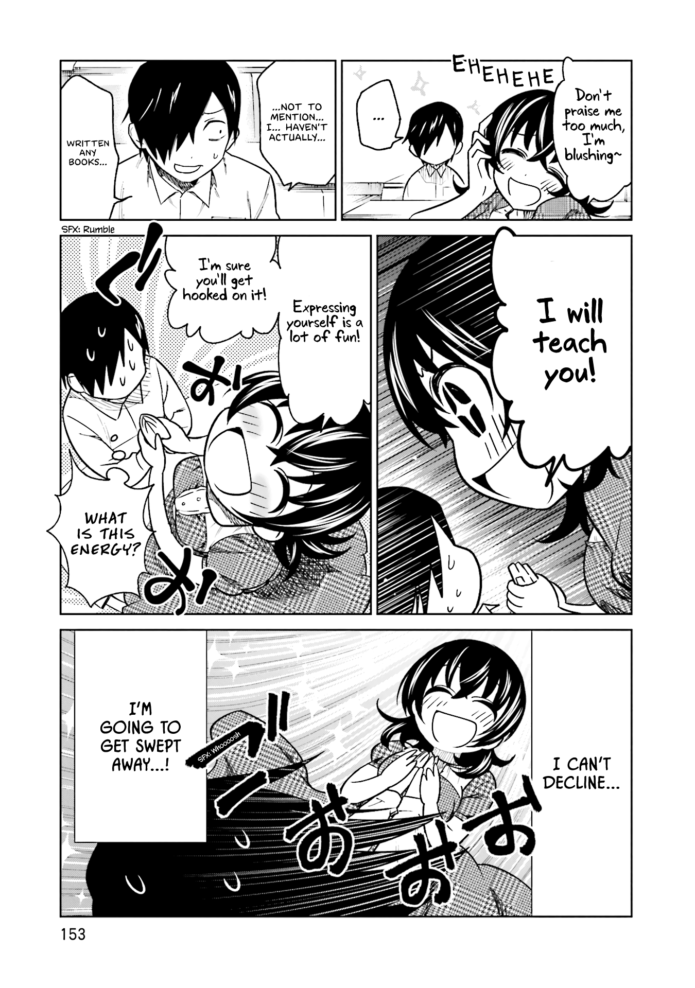 Enami-kun wa Ikiru no ga tsurai Chapter 6 page 22 - Chapter 6: Enami-kun Can't Keep Up