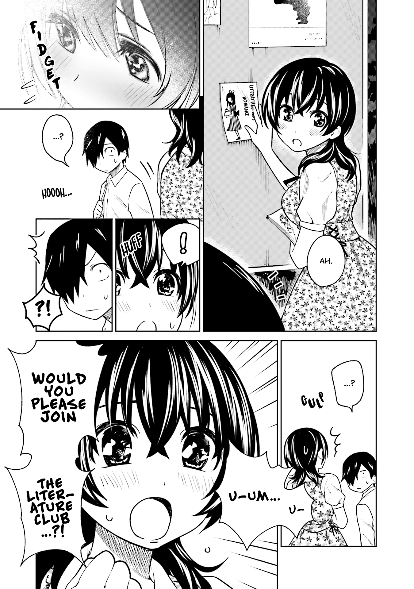 Enami-kun wa Ikiru no ga tsurai Chapter 6 page 3 - Chapter 6: Enami-kun Can't Keep Up