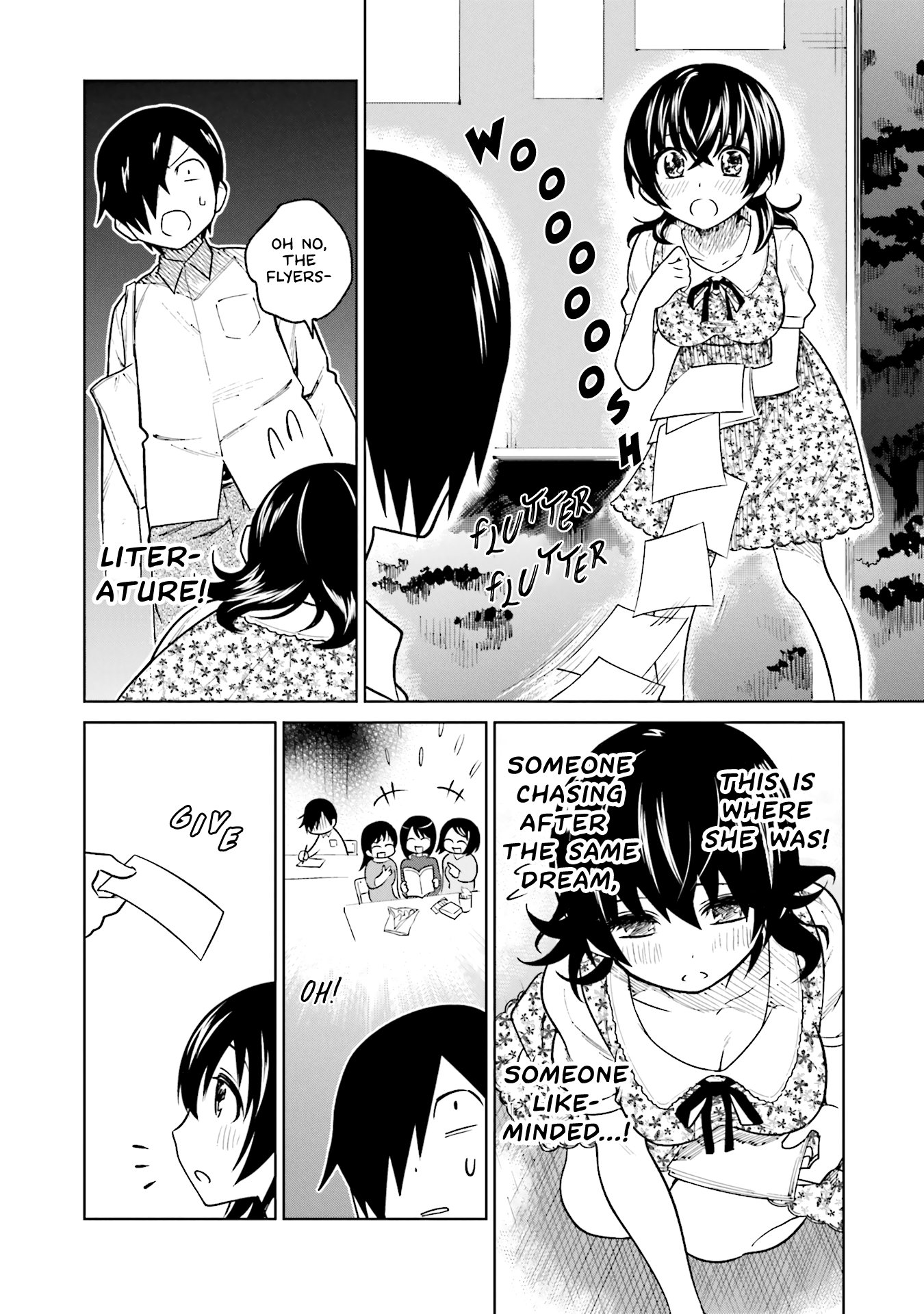 Enami-kun wa Ikiru no ga tsurai Chapter 6 page 4 - Chapter 6: Enami-kun Can't Keep Up