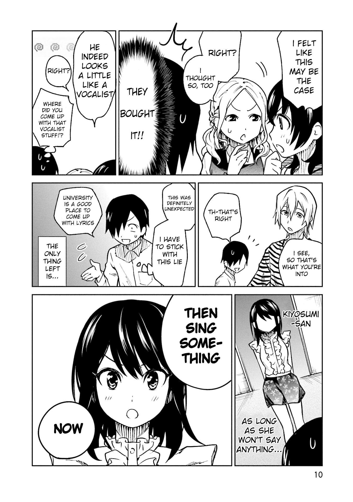 Enami-kun wa Ikiru no ga tsurai Chapter 8 page 11 - Chapter 8: Enami-kun Doesn't Want to be Exposed