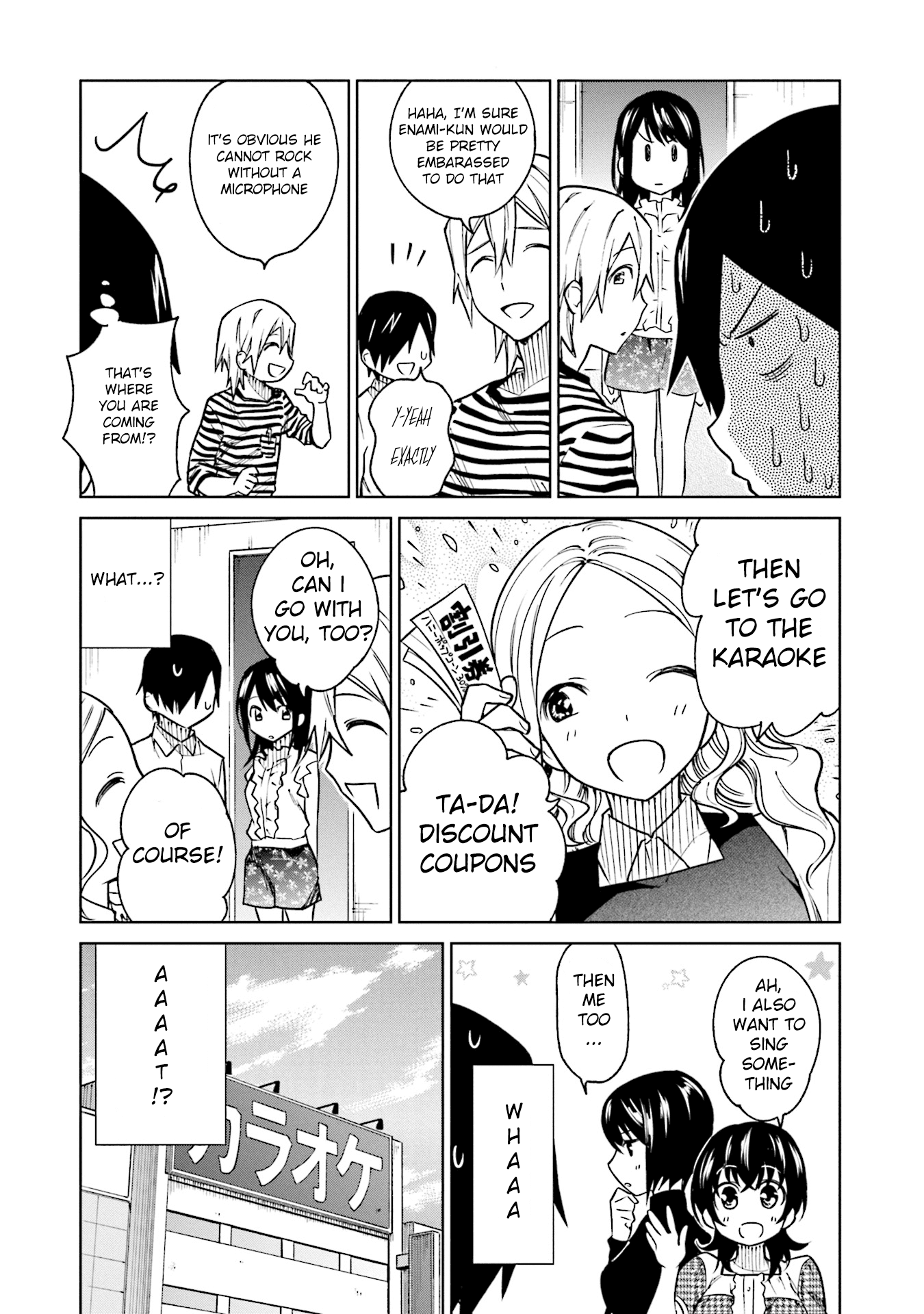 Enami-kun wa Ikiru no ga tsurai Chapter 8 page 12 - Chapter 8: Enami-kun Doesn't Want to be Exposed