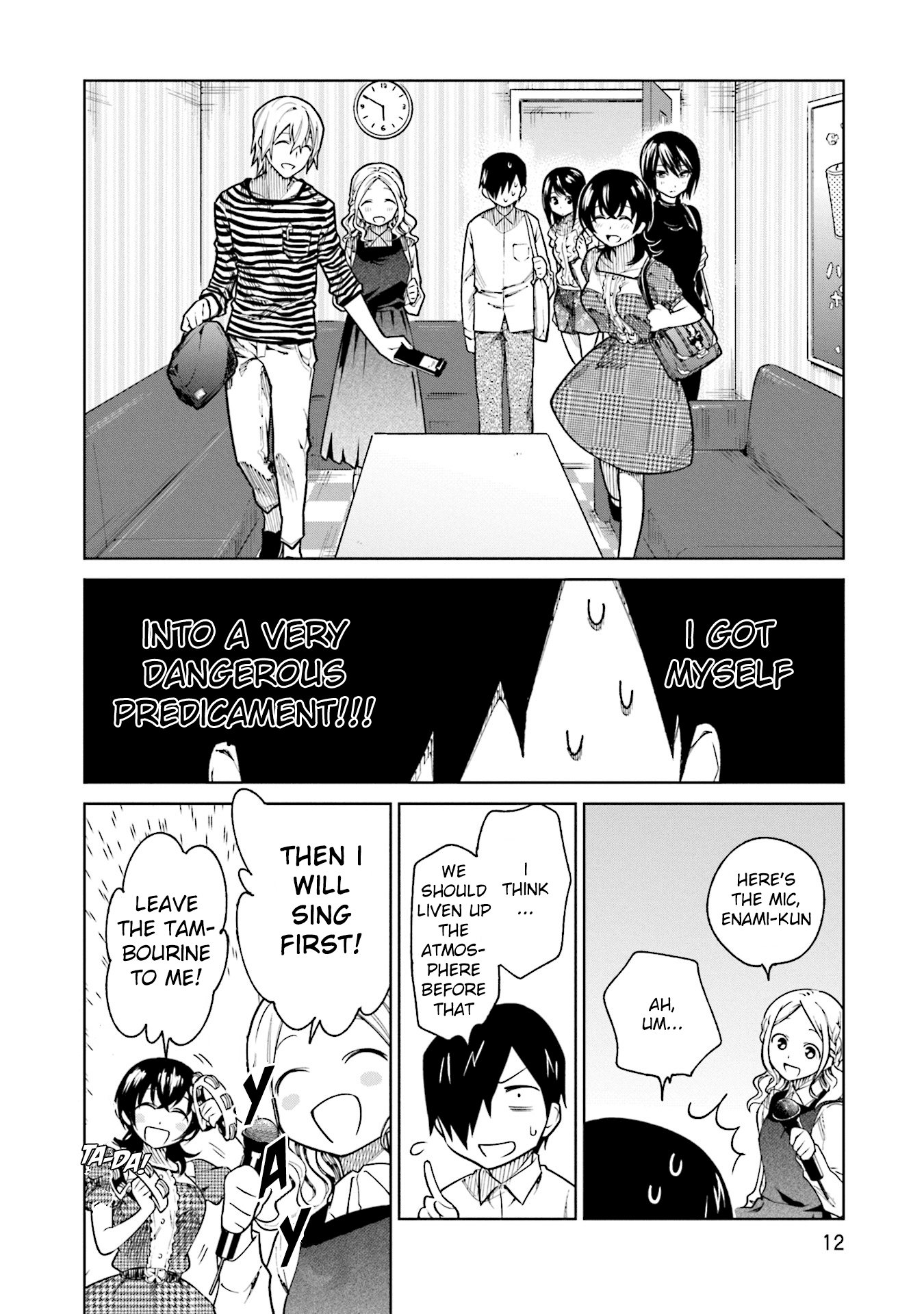 Enami-kun wa Ikiru no ga tsurai Chapter 8 page 13 - Chapter 8: Enami-kun Doesn't Want to be Exposed