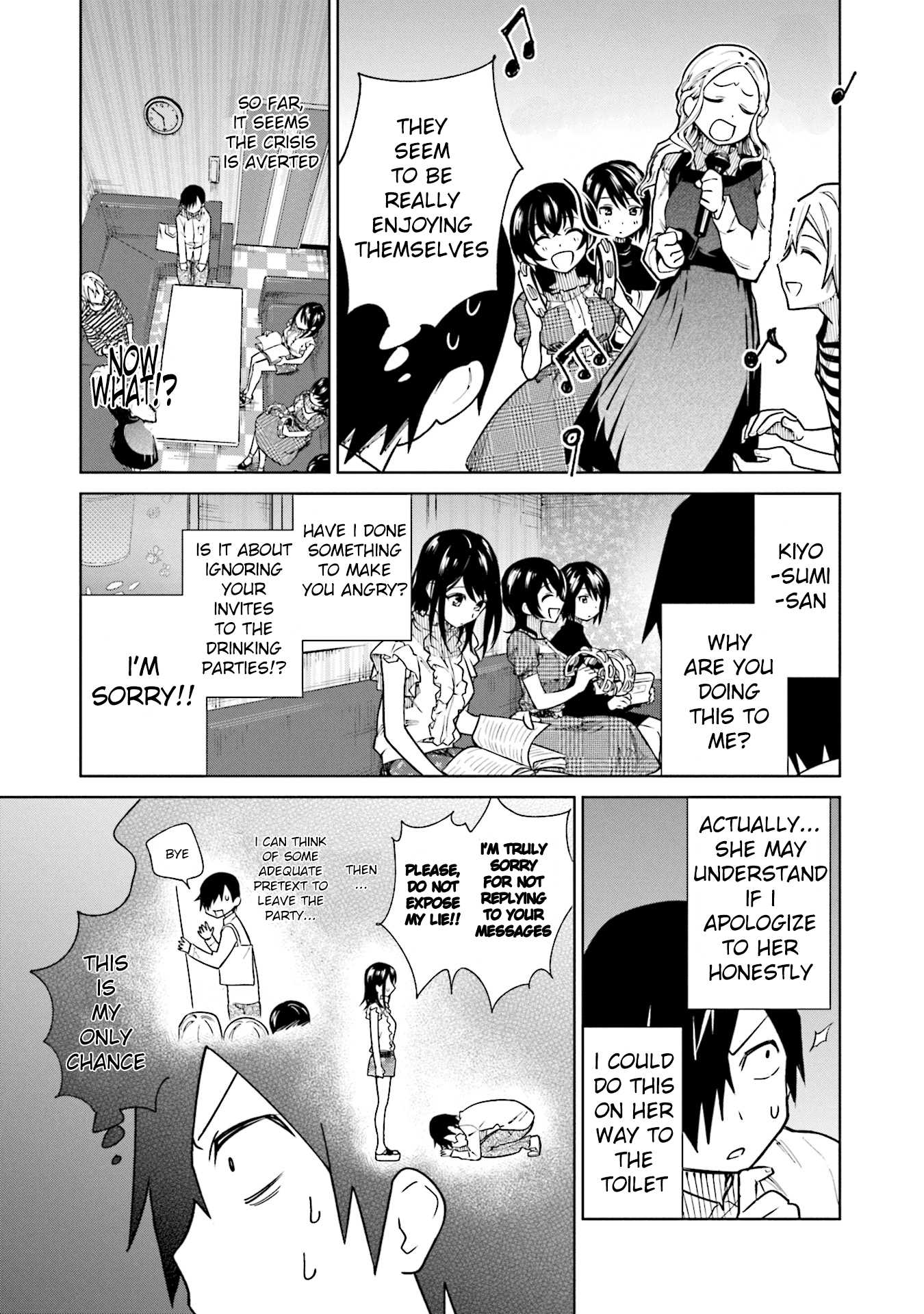 Enami-kun wa Ikiru no ga tsurai Chapter 8 page 14 - Chapter 8: Enami-kun Doesn't Want to be Exposed