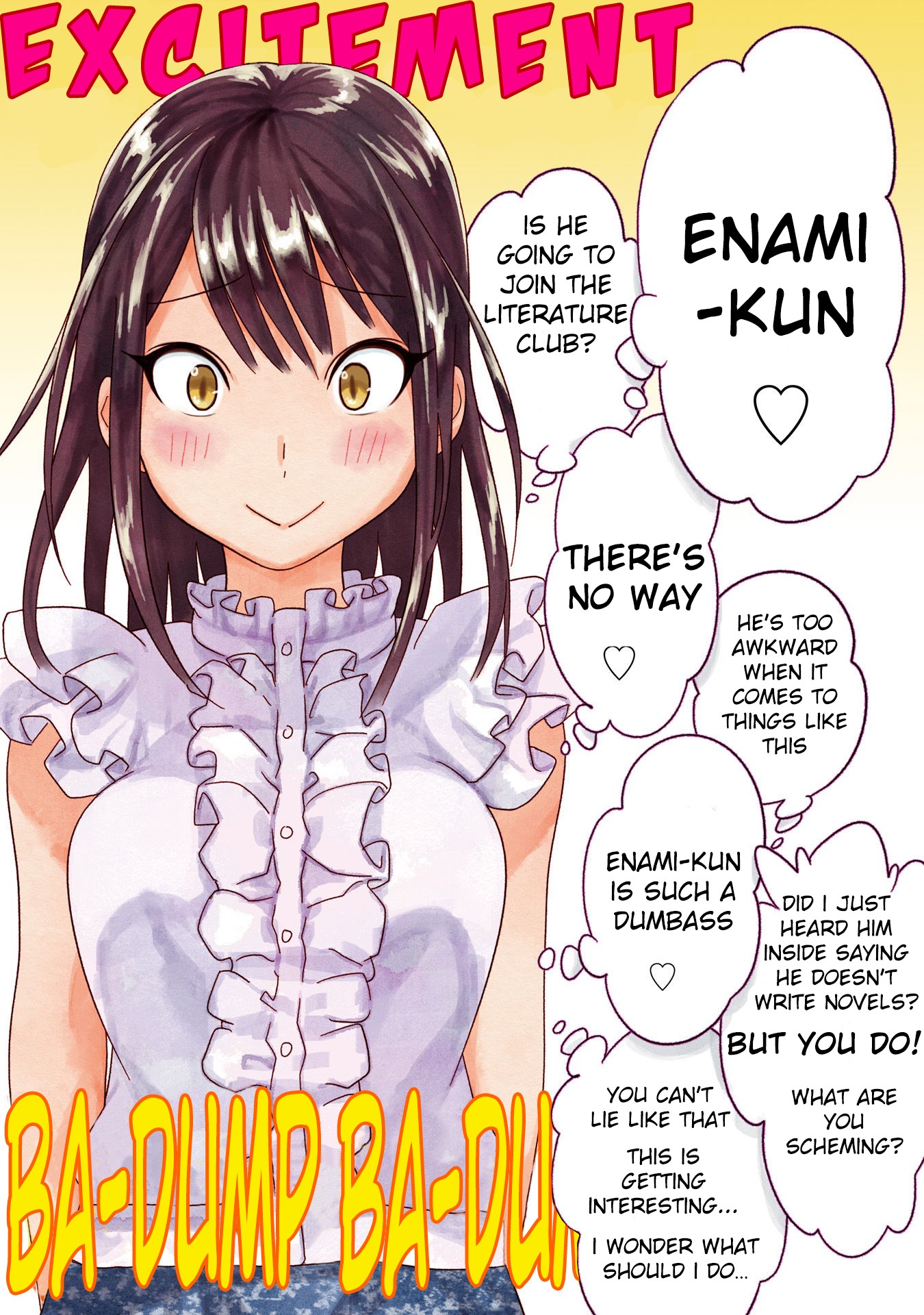 Enami-kun wa Ikiru no ga tsurai Chapter 8 page 3 - Chapter 8: Enami-kun Doesn't Want to be Exposed
