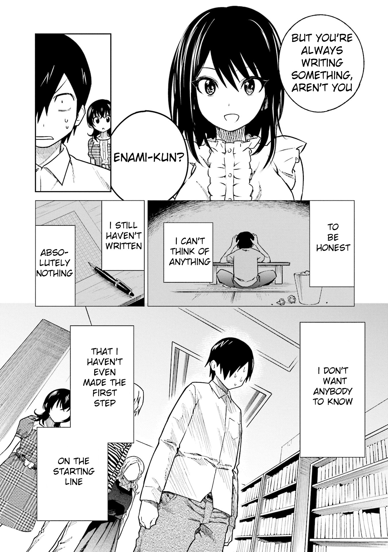 Enami-kun wa Ikiru no ga tsurai Chapter 8 page 7 - Chapter 8: Enami-kun Doesn't Want to be Exposed