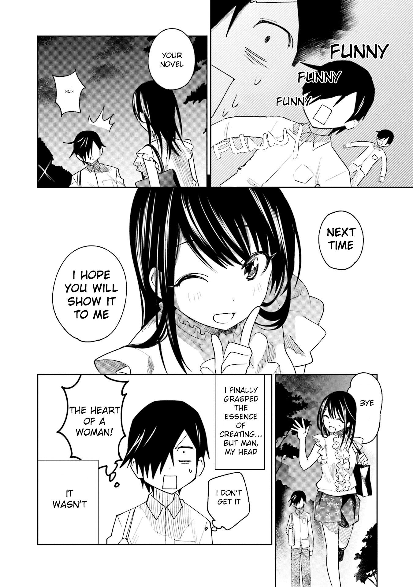 Enami-kun wa Ikiru no ga tsurai Chapter 9 page 10 - Chapter 9: Enami-kun Doesn't Want to Run Away
