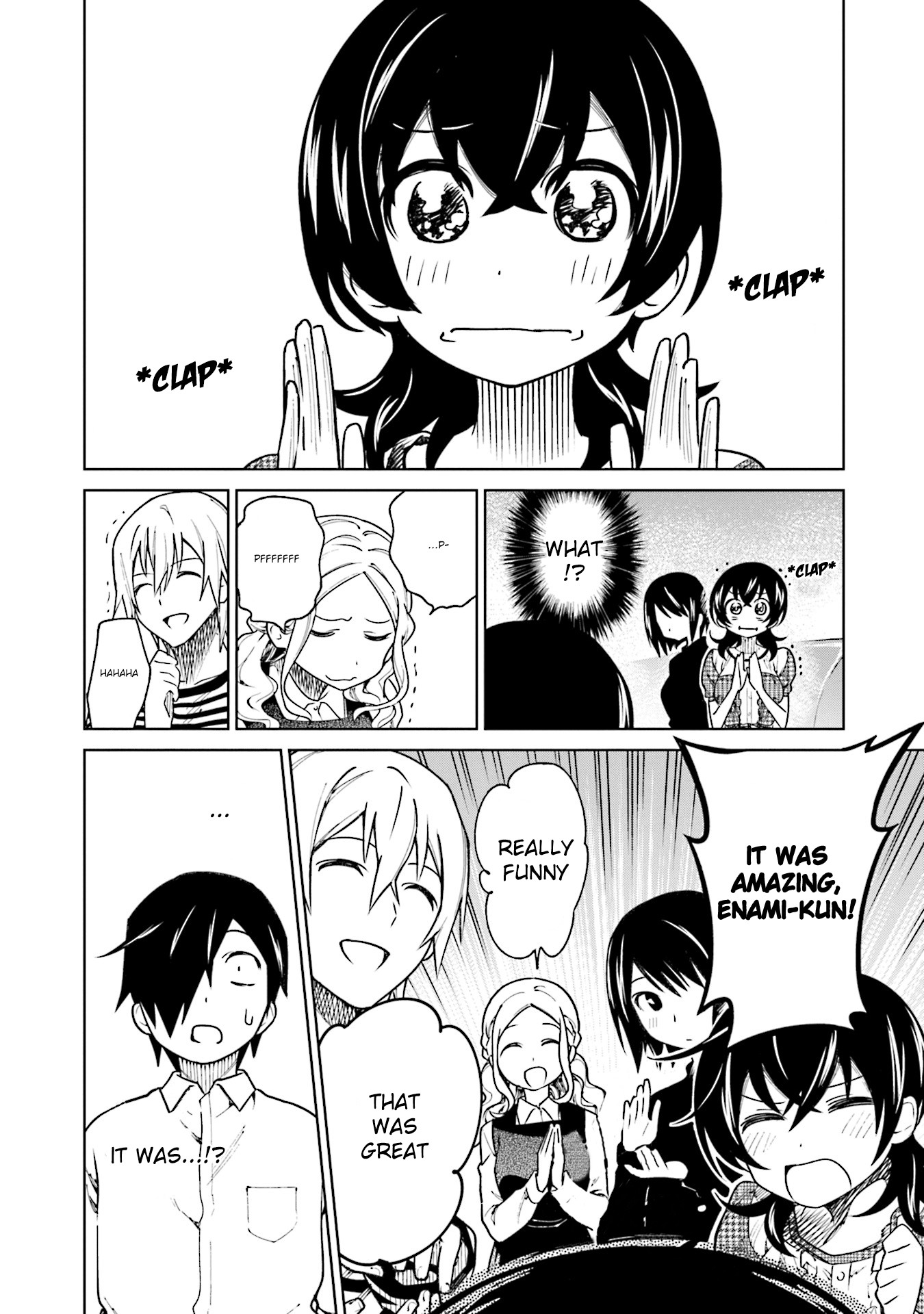 Enami-kun wa Ikiru no ga tsurai Chapter 9 page 4 - Chapter 9: Enami-kun Doesn't Want to Run Away