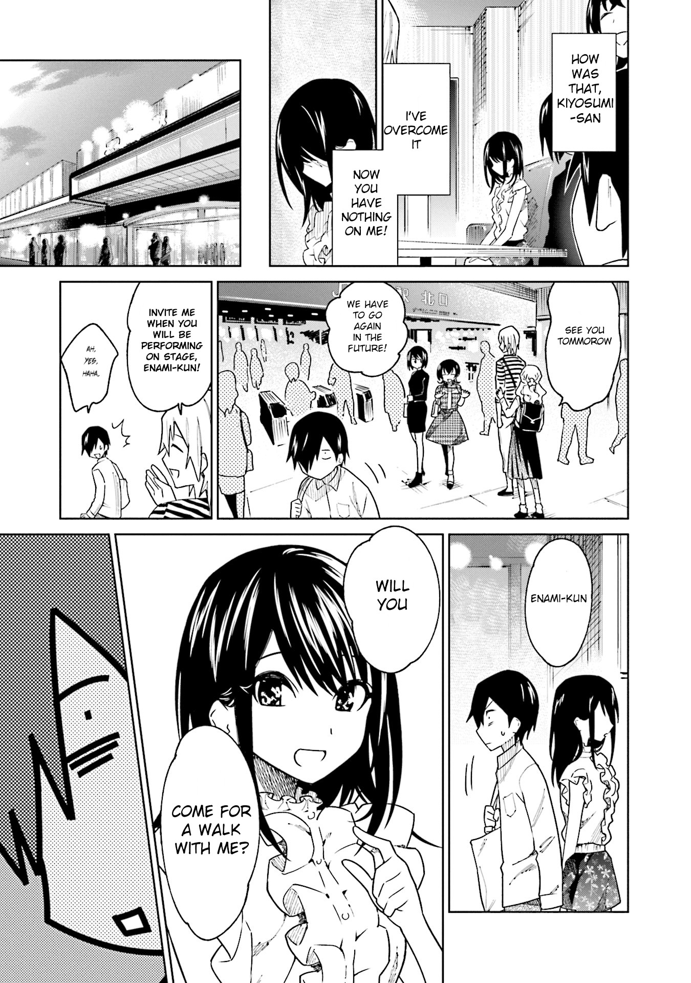 Enami-kun wa Ikiru no ga tsurai Chapter 9 page 7 - Chapter 9: Enami-kun Doesn't Want to Run Away