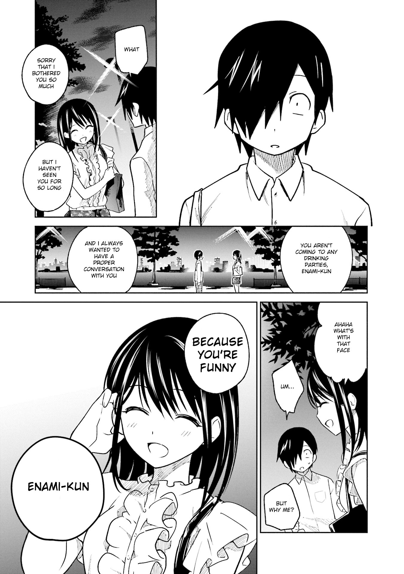 Enami-kun wa Ikiru no ga tsurai Chapter 9 page 9 - Chapter 9: Enami-kun Doesn't Want to Run Away