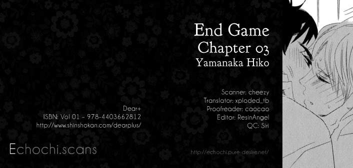 End Game Chapter 3 page 1 - Chapter 3: The Person I Should Not Like