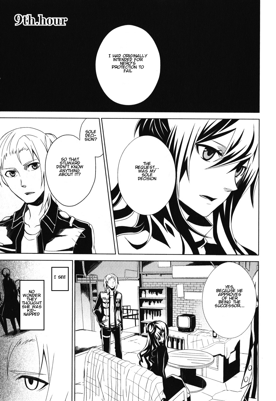 End of Eternity: The Secret Hours Chapter 9 page 1 - Chapter 9: Truth