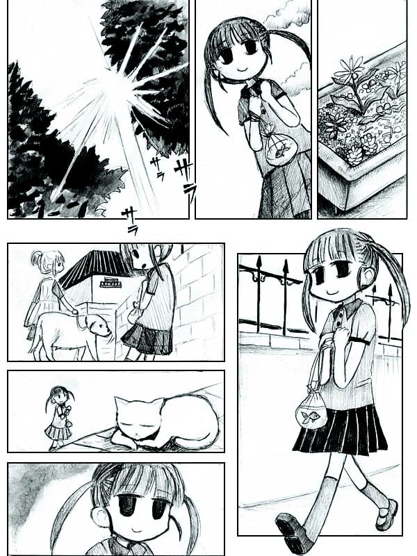 End of Goldfish Kingdom Chapter 3 page 17 - Chapter 3
