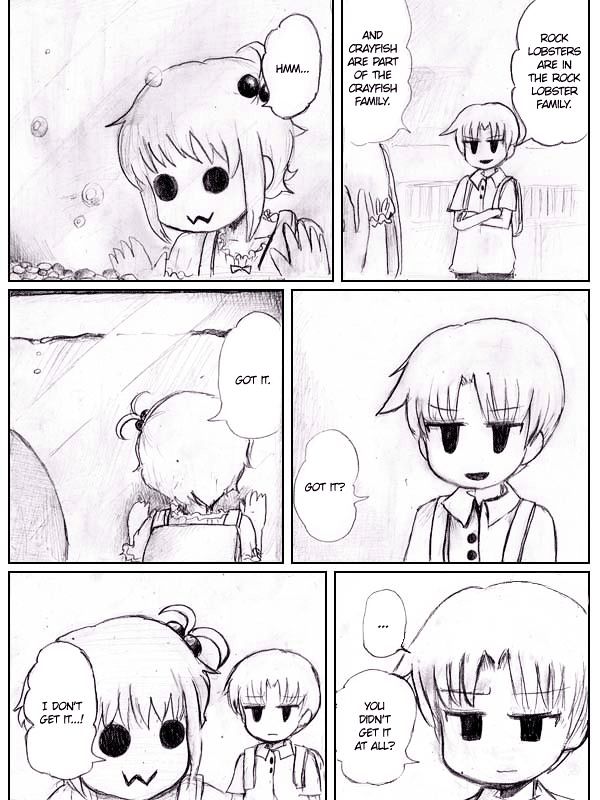End of Goldfish Kingdom Chapter 4 page 8 - Chapter 4
