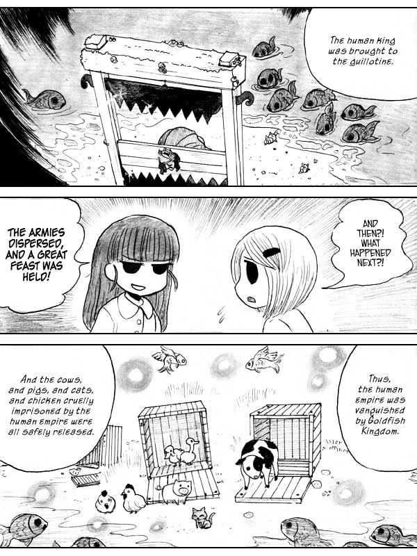 End of Goldfish Kingdom Chapter 5 page 25 - Chapter 5