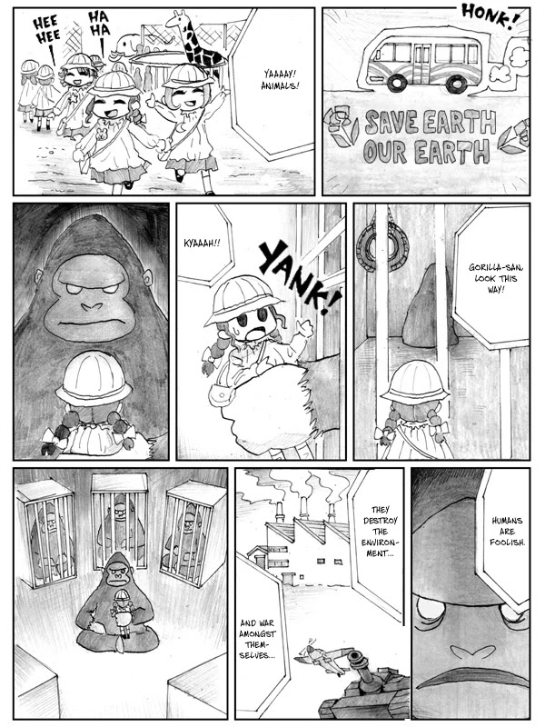 End of Goldfish Kingdom Chapter 7 page 28 - Chapter 7