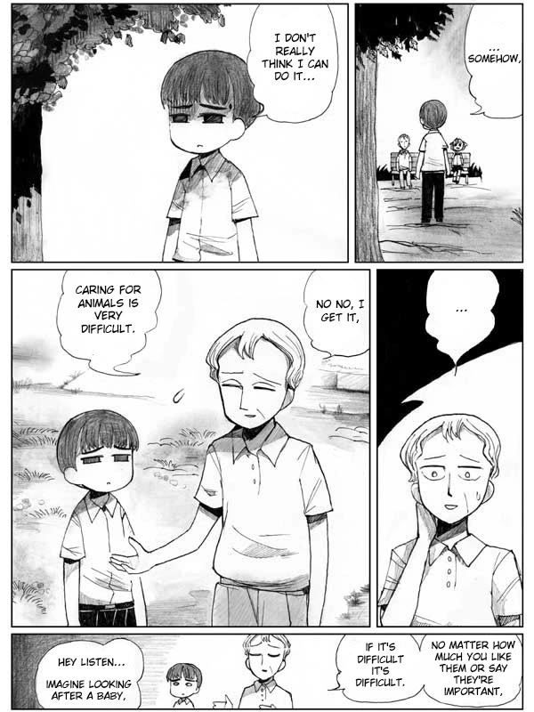 End of Goldfish Kingdom Chapter 9 page 74 - Chapter 9
