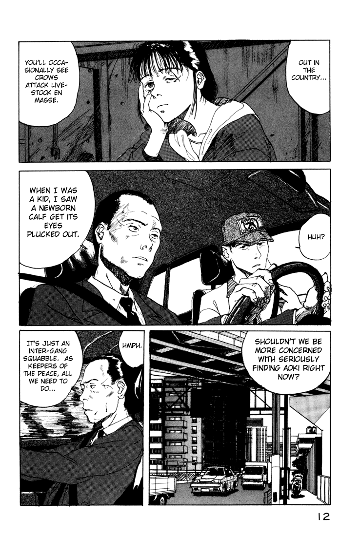 Endo Hiroki Tanpenshuu Chapter 1.1-2 page 11 - Vol.1 Chapter 1 v2 : The Crows, the Girl, and the Yakuza
