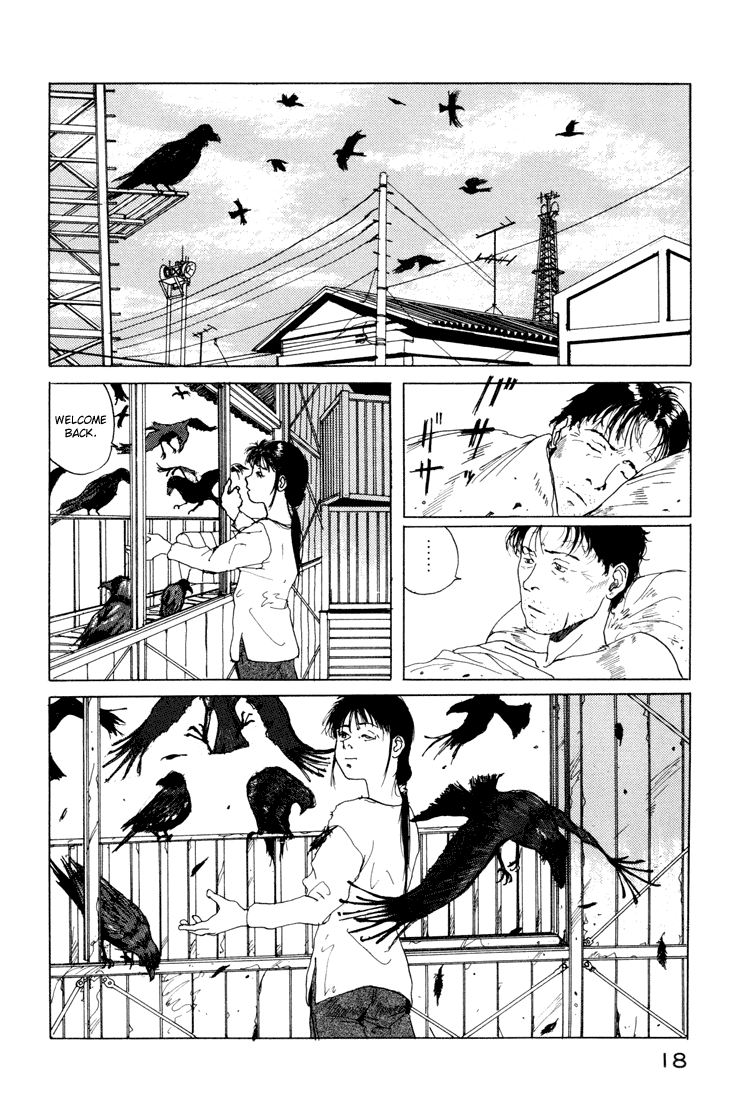 Endo Hiroki Tanpenshuu Chapter 1.1-2 page 17 - Vol.1 Chapter 1 v2 : The Crows, the Girl, and the Yakuza