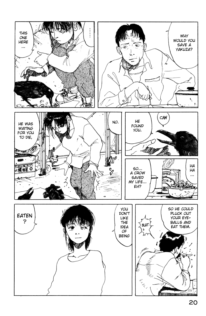 Endo Hiroki Tanpenshuu Chapter 1.1-2 page 19 - Vol.1 Chapter 1 v2 : The Crows, the Girl, and the Yakuza