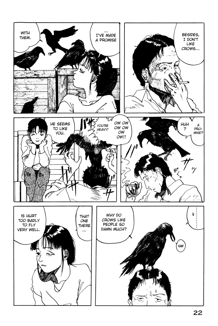 Endo Hiroki Tanpenshuu Chapter 1.1-2 page 21 - Vol.1 Chapter 1 v2 : The Crows, the Girl, and the Yakuza