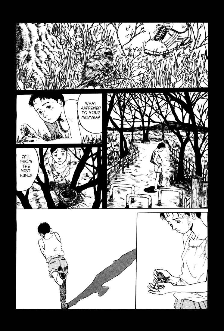 Endo Hiroki Tanpenshuu Chapter 1.1-2 page 28 - Vol.1 Chapter 1 v2 : The Crows, the Girl, and the Yakuza