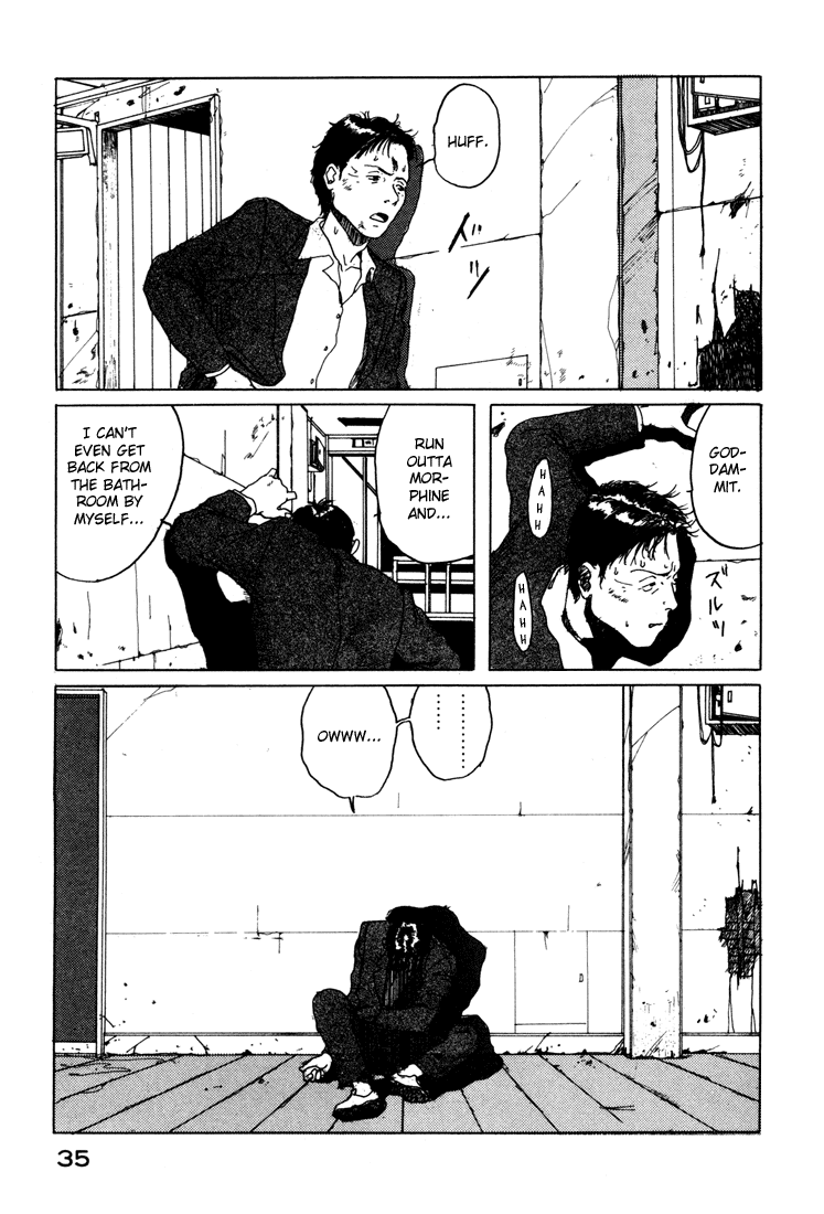 Endo Hiroki Tanpenshuu Chapter 1.1-2 page 34 - Vol.1 Chapter 1 v2 : The Crows, the Girl, and the Yakuza