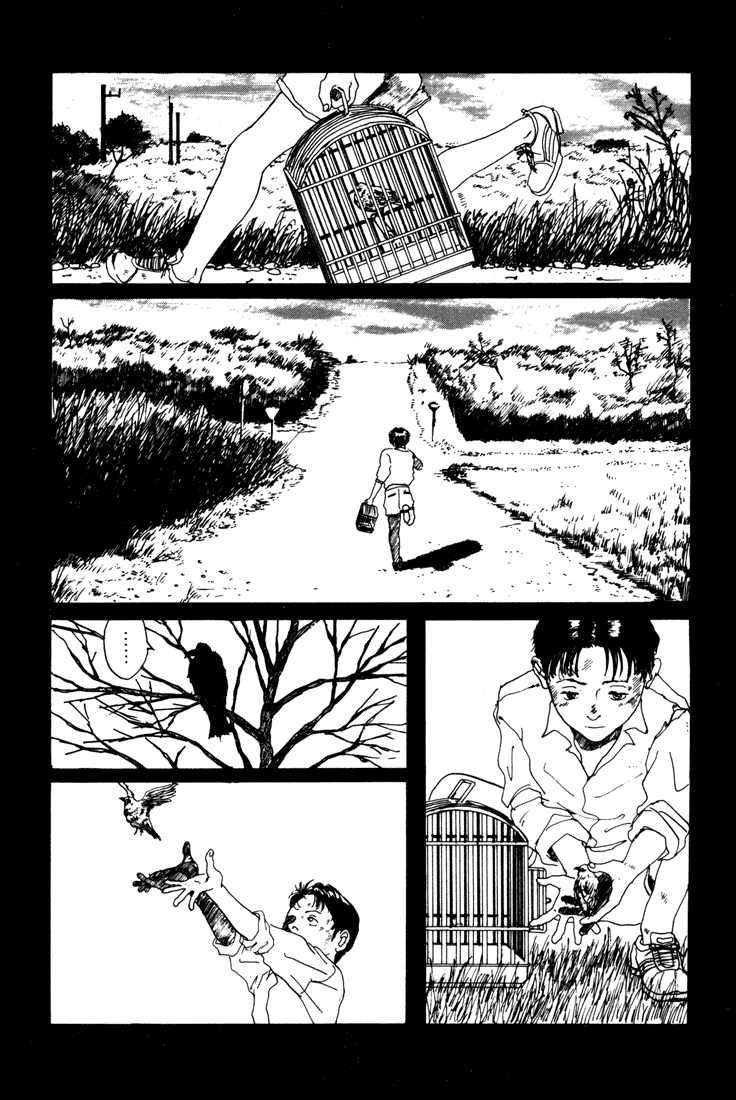 Endo Hiroki Tanpenshuu Chapter 1.1-2 page 35 - Vol.1 Chapter 1 v2 : The Crows, the Girl, and the Yakuza