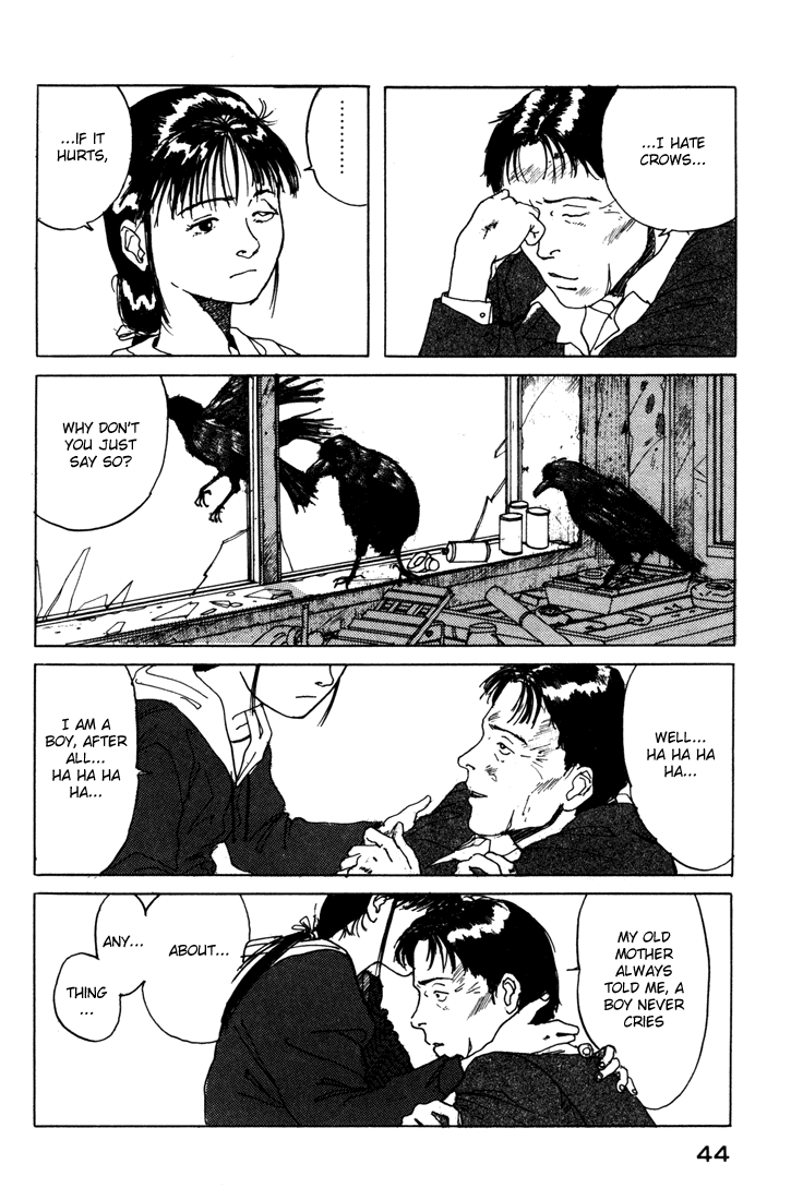 Endo Hiroki Tanpenshuu Chapter 1.1-2 page 43 - Vol.1 Chapter 1 v2 : The Crows, the Girl, and the Yakuza