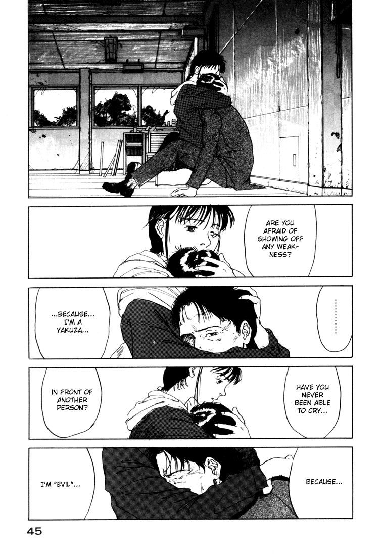 Endo Hiroki Tanpenshuu Chapter 1.1-2 page 44 - Vol.1 Chapter 1 v2 : The Crows, the Girl, and the Yakuza