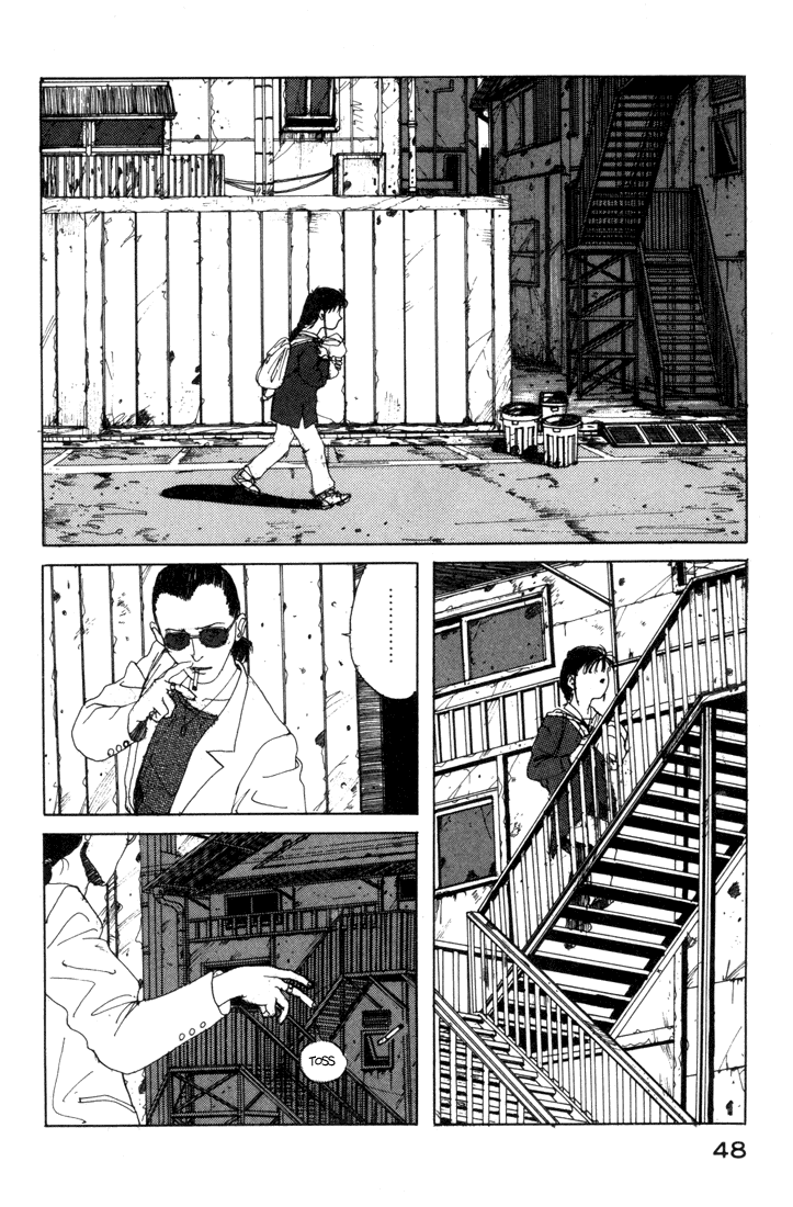 Endo Hiroki Tanpenshuu Chapter 1.1-2 page 47 - Vol.1 Chapter 1 v2 : The Crows, the Girl, and the Yakuza
