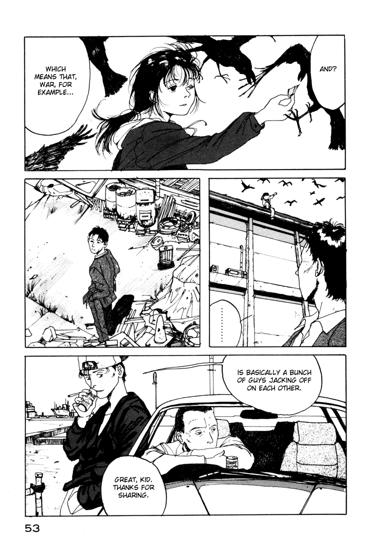 Endo Hiroki Tanpenshuu Chapter 1.1-2 page 52 - Vol.1 Chapter 1 v2 : The Crows, the Girl, and the Yakuza