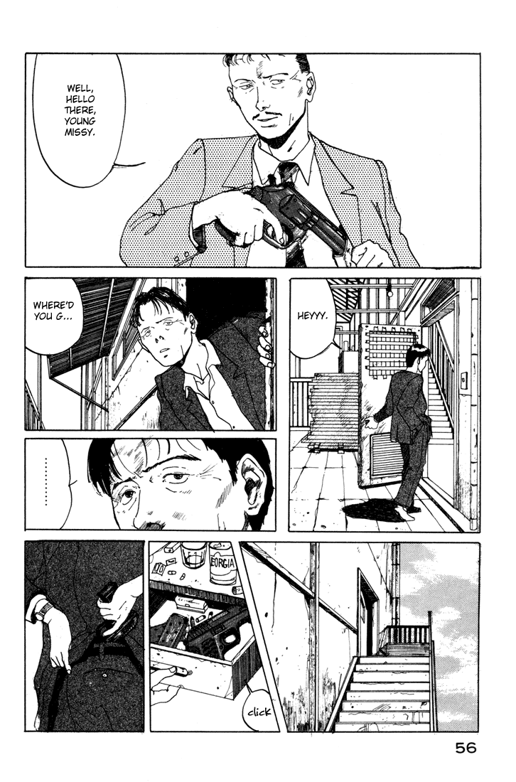 Endo Hiroki Tanpenshuu Chapter 1.1-2 page 55 - Vol.1 Chapter 1 v2 : The Crows, the Girl, and the Yakuza