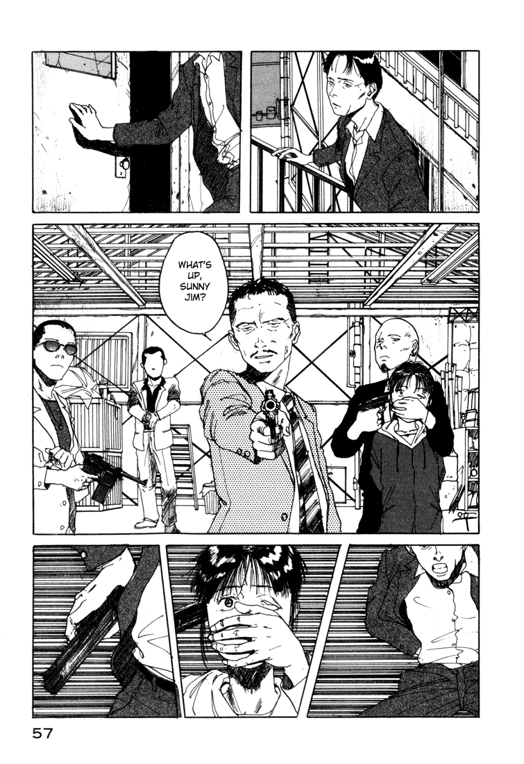 Endo Hiroki Tanpenshuu Chapter 1.1-2 page 56 - Vol.1 Chapter 1 v2 : The Crows, the Girl, and the Yakuza