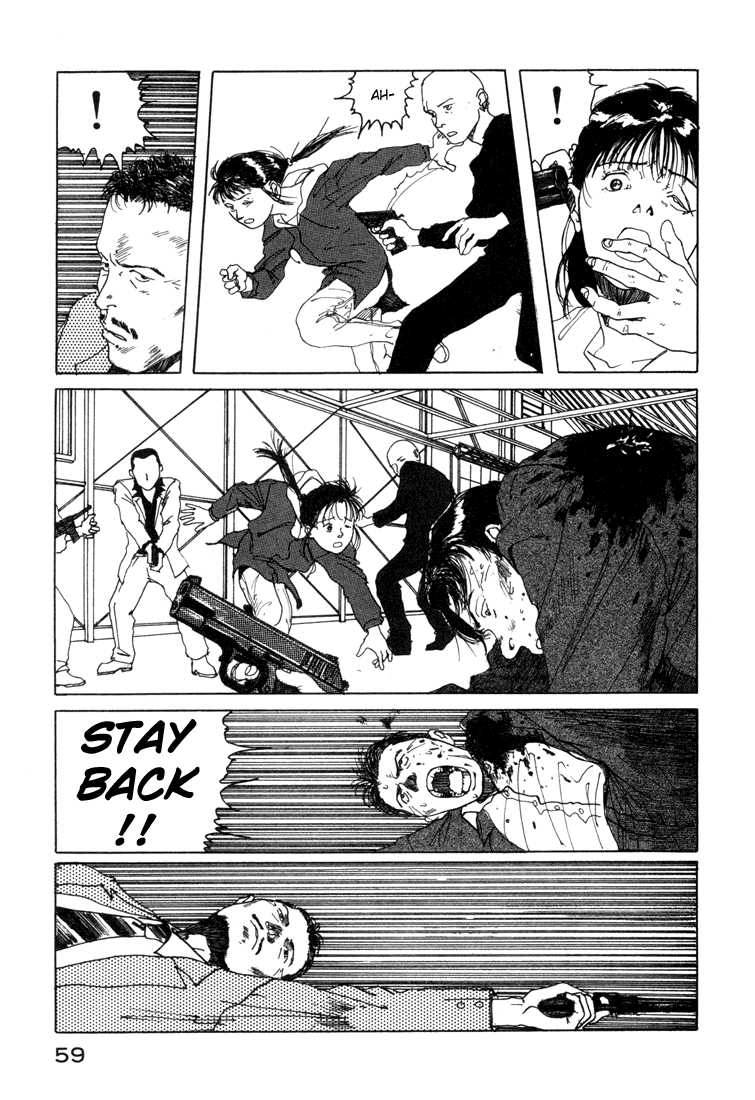 Endo Hiroki Tanpenshuu Chapter 1.1-2 page 58 - Vol.1 Chapter 1 v2 : The Crows, the Girl, and the Yakuza