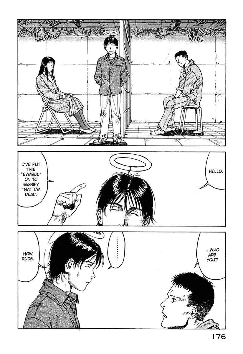 Endo Hiroki Tanpenshuu Chapter 1.3-2 page 36 - Vol.1 Chapter 3 v2 : For Those of Us Who Don't Believe in God