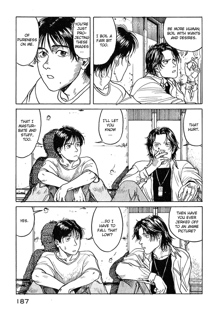 Endo Hiroki Tanpenshuu Chapter 1.3-2 page 47 - Vol.1 Chapter 3 v2 : For Those of Us Who Don't Believe in God