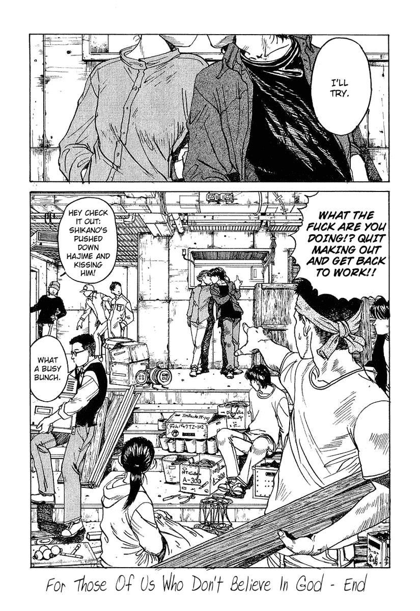 Endo Hiroki Tanpenshuu Chapter 1.3-2 page 89 - Vol.1 Chapter 3 v2 : For Those of Us Who Don't Believe in God