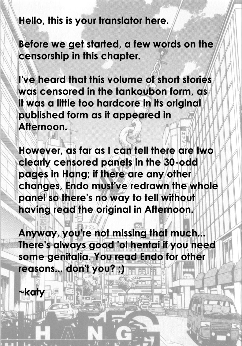 Endo Hiroki Tanpenshuu Chapter 2.1-2 page 3 - Vol.2 Chapter 1 v2 : Hang
