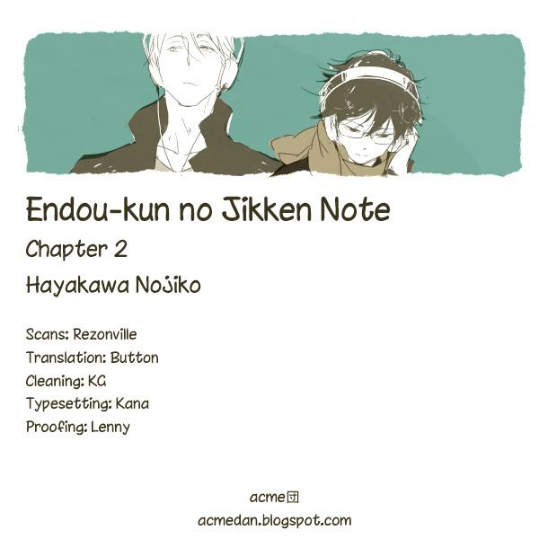 Endou-kun no Jikken Note Chapter 2 page 1 - Chapter 2 : Page 2