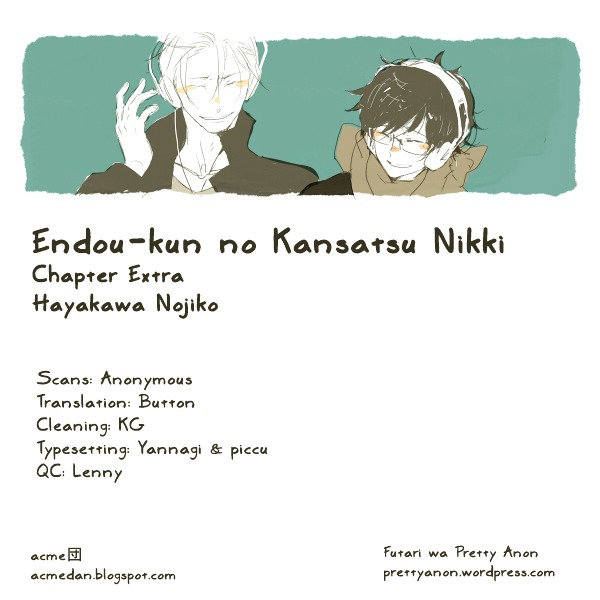 Endou-kun no Kansatsu Nikki Chapter 4.5 page 1 - Chapter 4.5 : Extra
