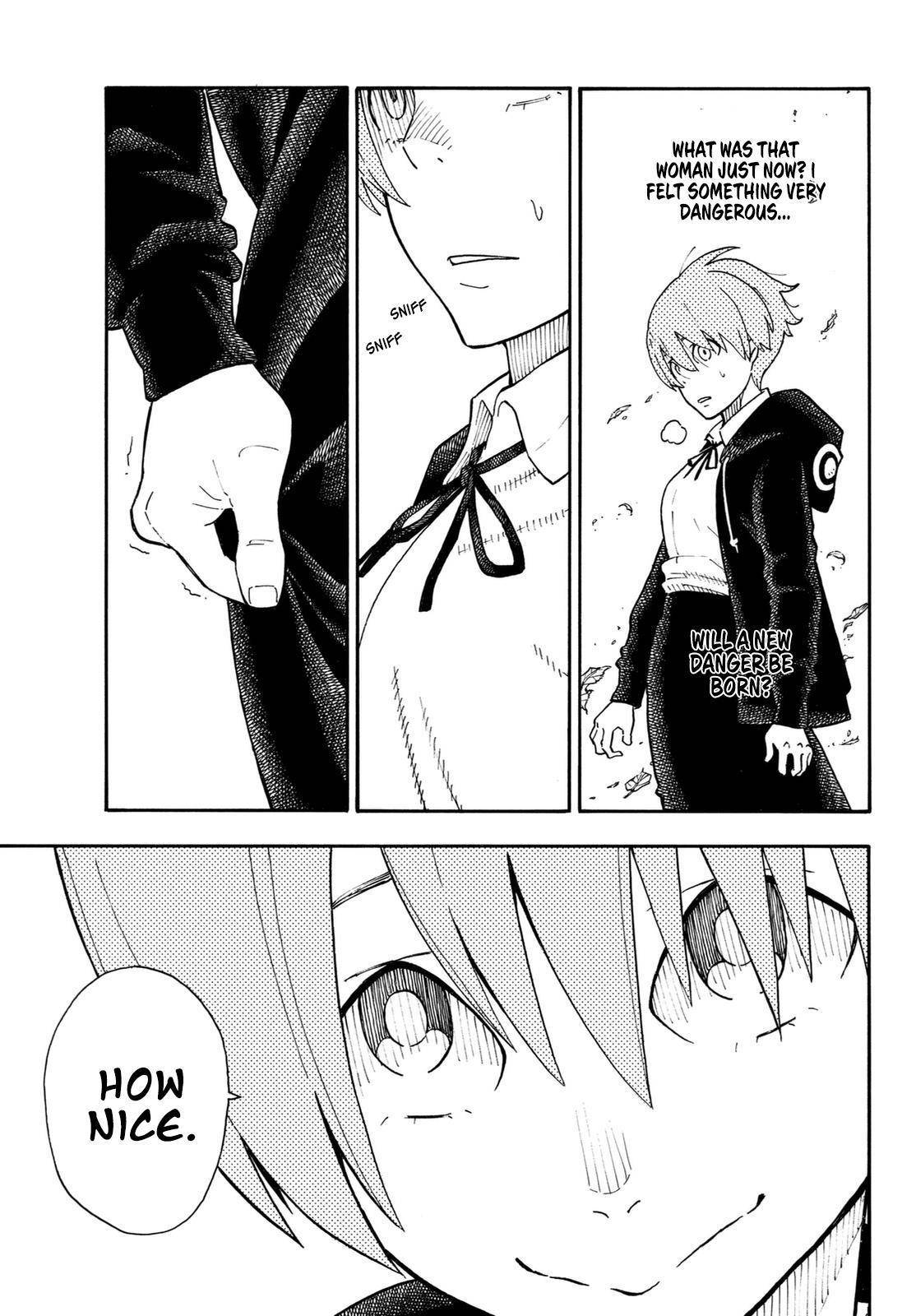 Enen no Shouboutai Chapter 100 page 16 - Chapter 100: The Flame's Aroma