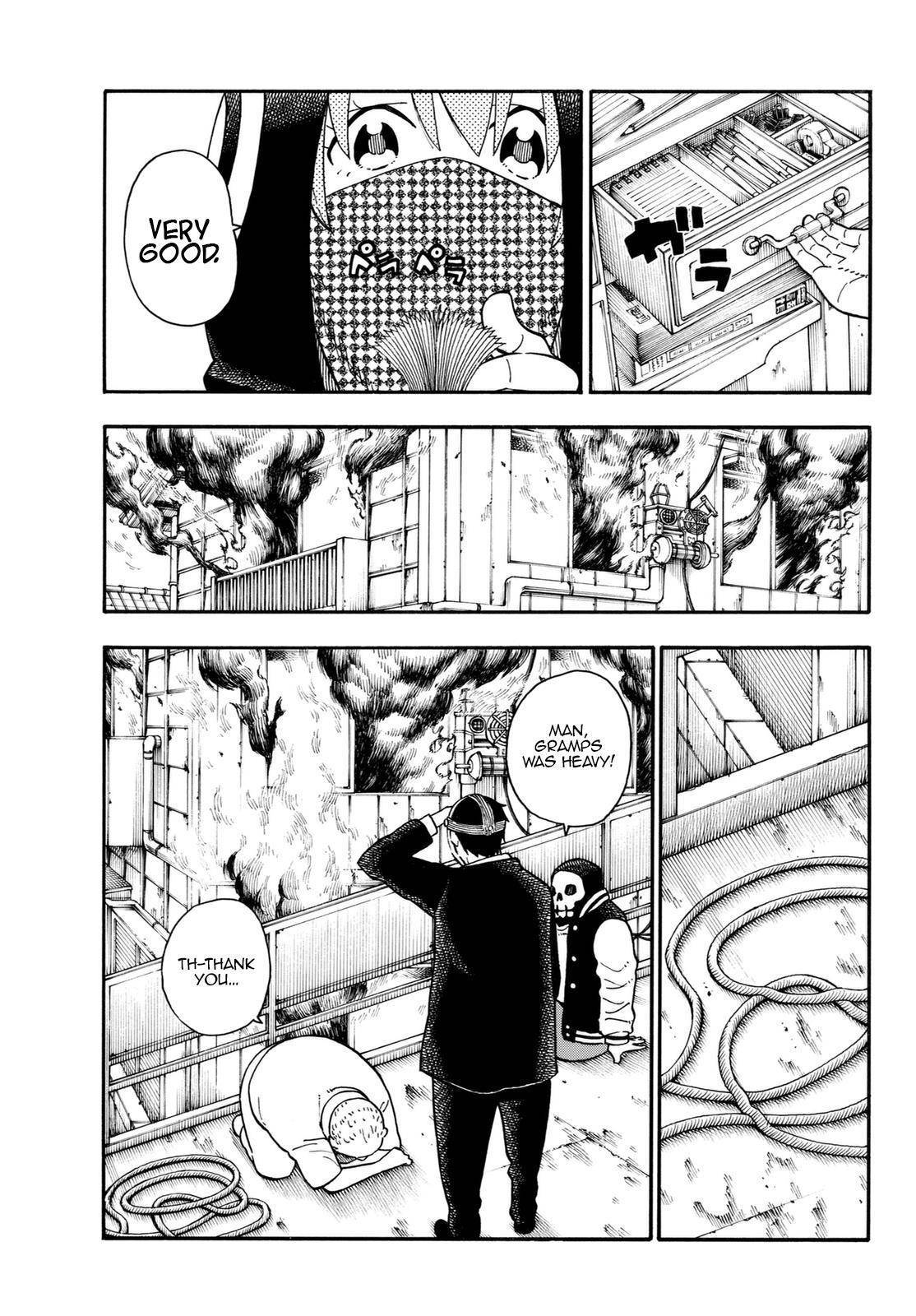 Enen no Shouboutai Chapter 100 page 6 - Chapter 100: The Flame's Aroma