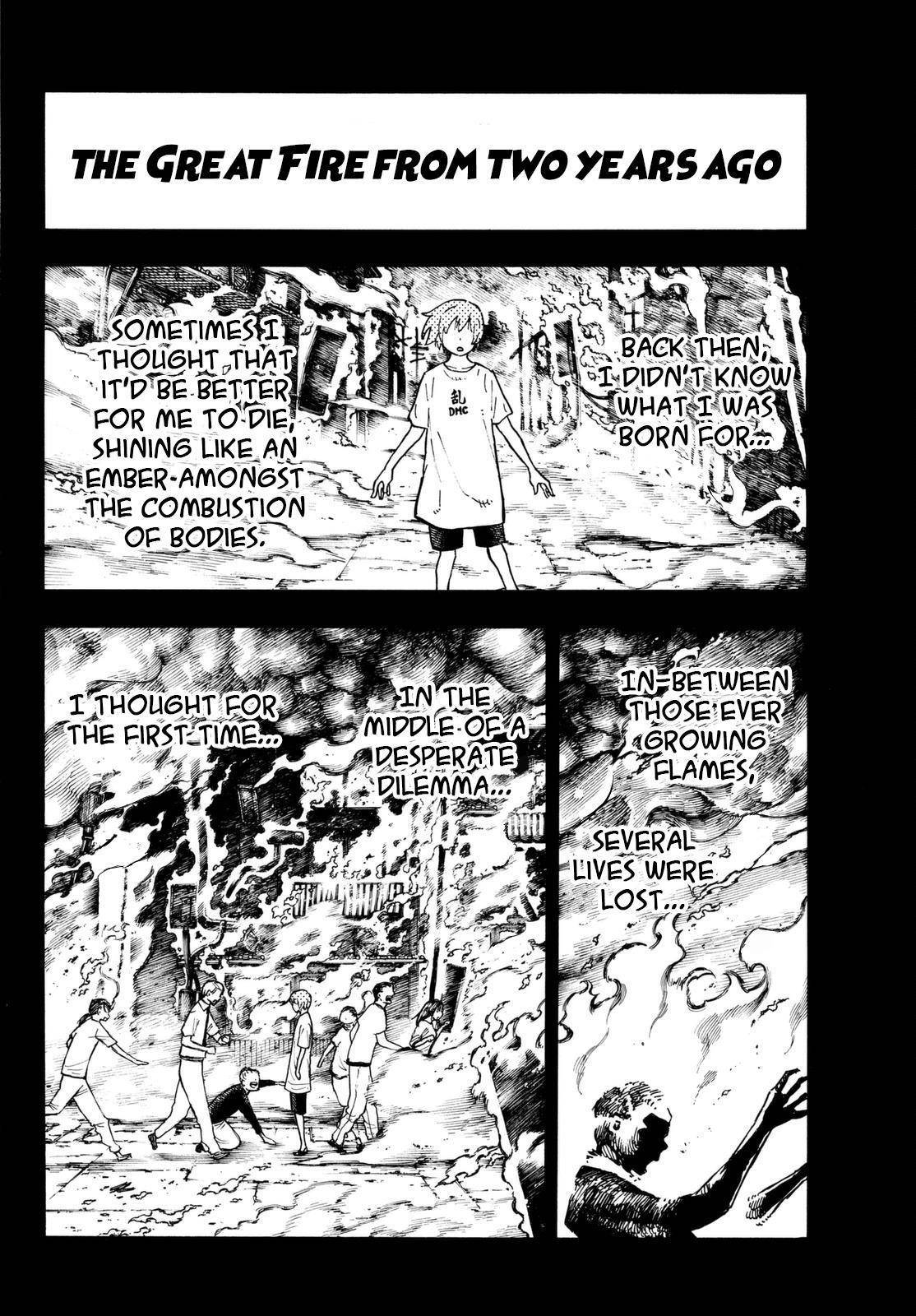 Enen no Shouboutai Chapter 100 page 9 - Chapter 100: The Flame's Aroma