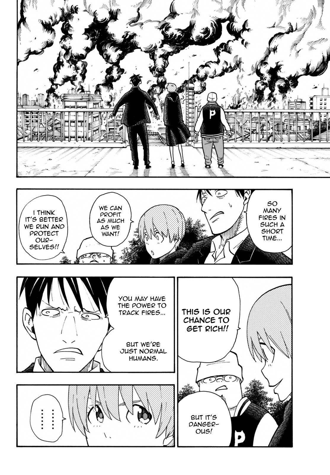 Enen no Shouboutai Chapter 101 page 12 - Chapter 101: Tragedy in the Flames