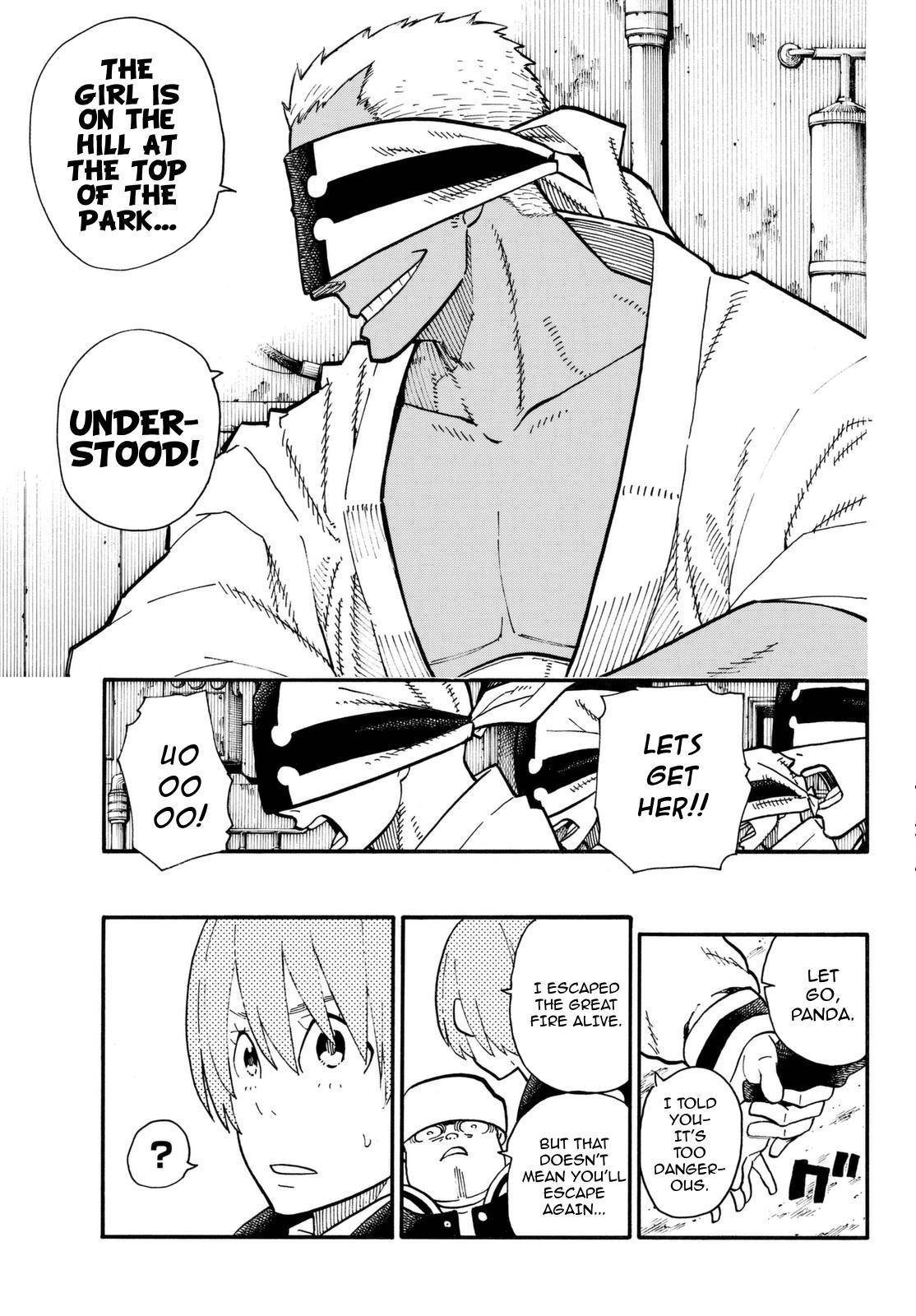 Enen no Shouboutai Chapter 101 page 15 - Chapter 101: Tragedy in the Flames