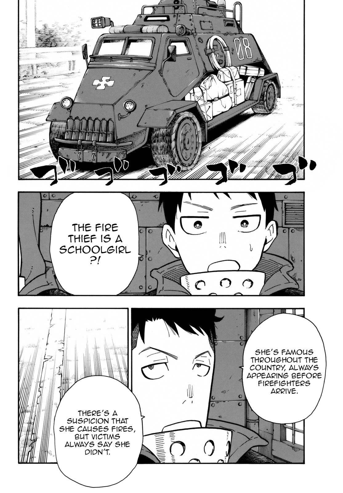 Enen no Shouboutai Chapter 101 page 3 - Chapter 101: Tragedy in the Flames
