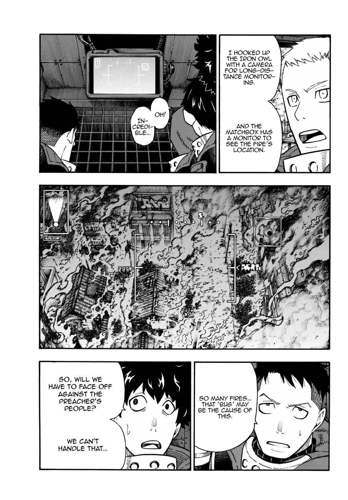 Enen no Shouboutai Chapter 101 page 8 - Chapter 101: Tragedy in the Flames